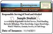 bartender license online